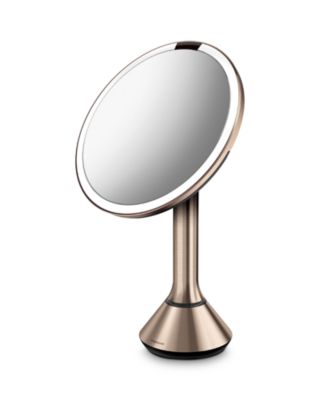 8" Sensor Makeup Mirror, 5x Magnification & Adjustable Brightness