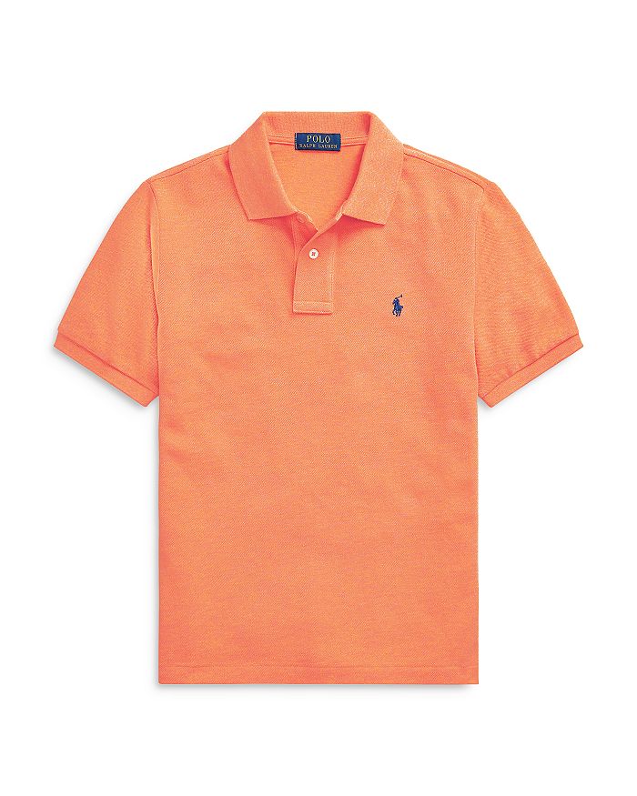 Ralph Lauren Boys' Solid Mesh Polo Shirt - Big Kid | Bloomingdale's
