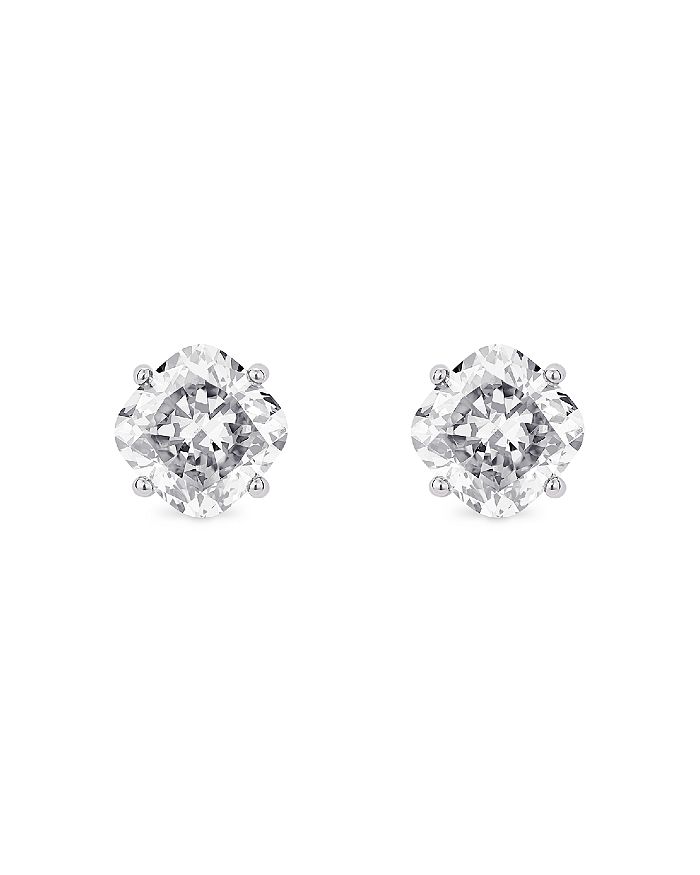 Lightbox Jewelry Lightbox Basics™ Lab Grown Diamond Stud Earrings In 10k White Gold, 1.5 Ct. T.w. - 100% Exclusive