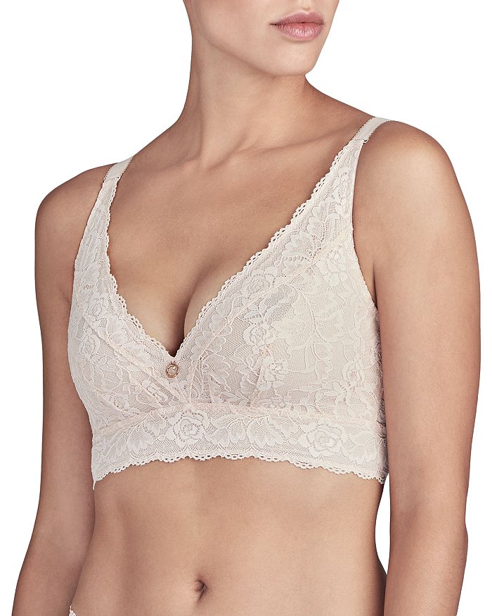 Aubade Paris Rosessence Lace Bralette In Nude