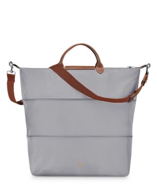 longchamp expandable weekender