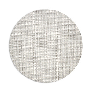 Chilewich Basketweave Round Placemat In Natural