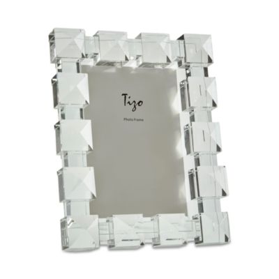 Crystal Glass Diamond Picture Frame, 4&amp;quot; x 6&amp;quot;