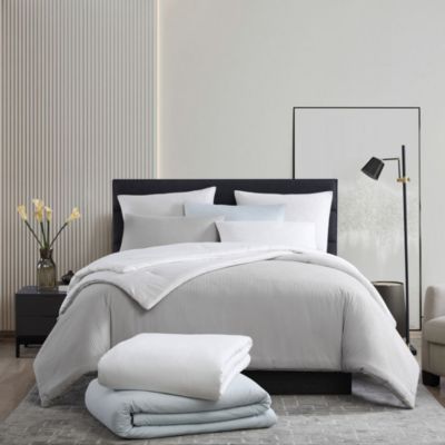 Waffle Pique Duvet Cover Set, Queen