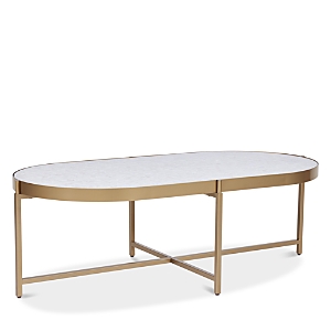 Shop Miranda Kerr Home Editorial Cocktail Table In Soft Gold