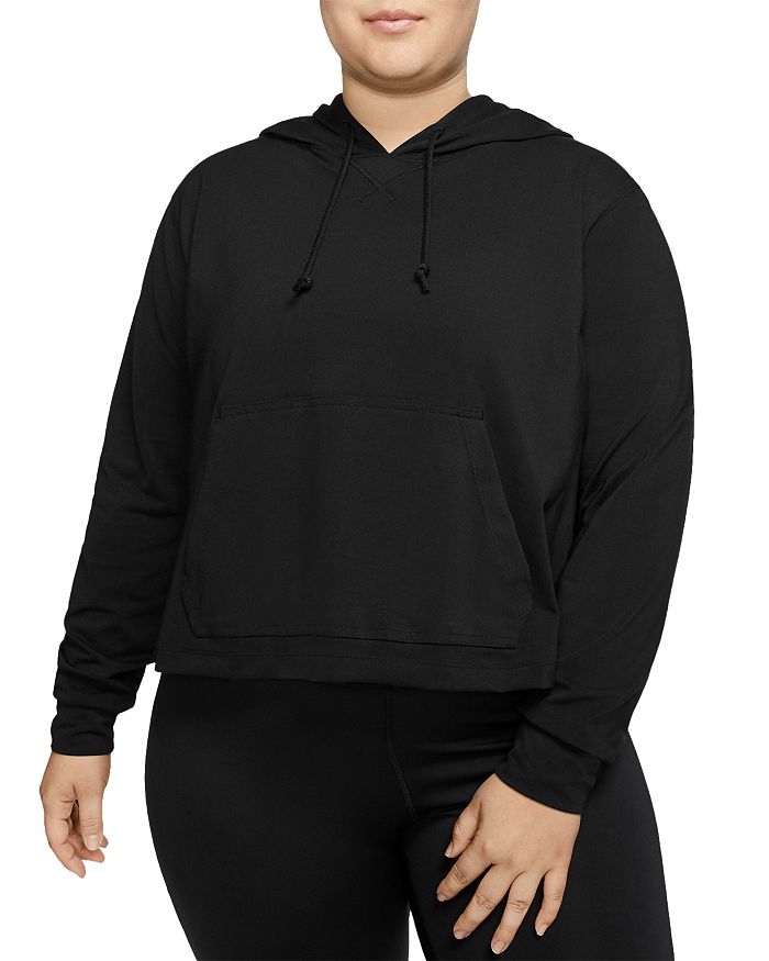Nike yoga best sale cropped hoodie