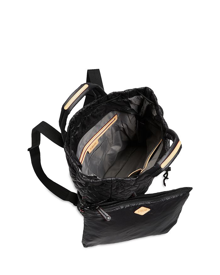 Shop Mz Wallace Medium Convertible Backpack In Black