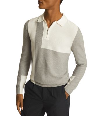 reiss half zip