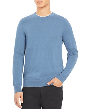Theory Hilles Cashmere Sweater In Dark Harbor