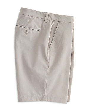 Shop Vineyard Vines Otg Regular Fit 9 Inch Performance Fabric Shorts In Khaki