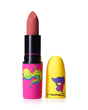 Mac Lunar New Year Powder Kiss Lipstick In Brick Through