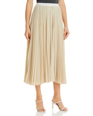 Weekend Max Mara - Sand Jersey Midi Skirt