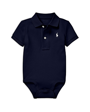 Polo Ralph Lauren Unisex Polo Bodysuit - Baby In Navy