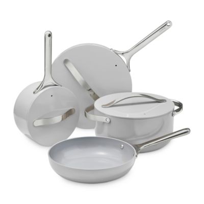 Non-Toxic Ceramic Non-Stick Cookware 7-Piece Set