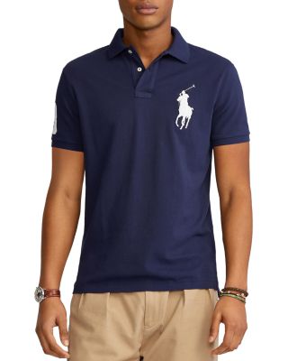 Big Pony Custom Slim Fit Mesh Polo Shirt
