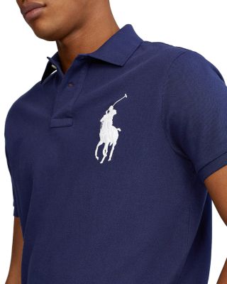 Big Pony Custom Slim Fit Mesh Polo Shirt