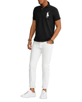 Big Pony Custom Slim Fit Mesh Polo Shirt