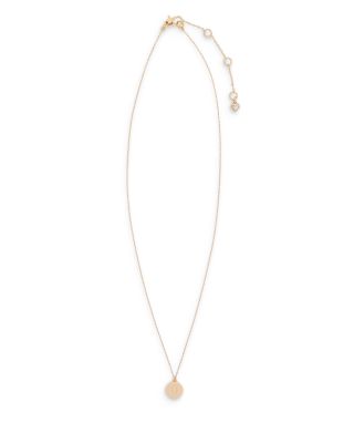 Mini Initial Pendant Necklace, 17"-20"