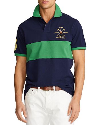 Polo Ralph Lauren Color Block Custom Slim Fit Polo Shirt | Bloomingdale's