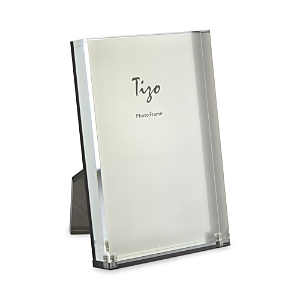 Tizo Lucite Easel Back 5 X 7 Picture Frame In Silver