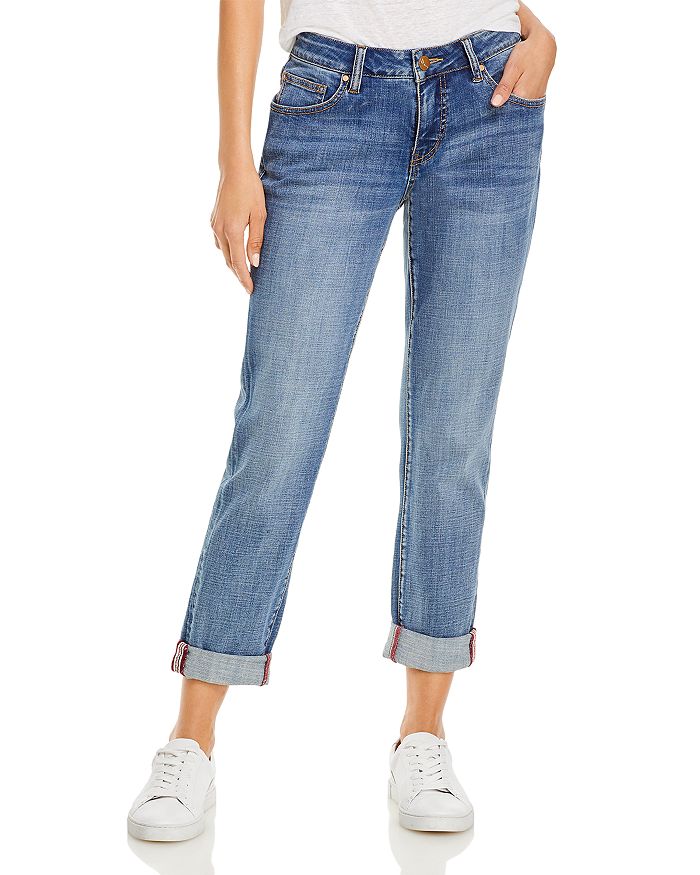 JAG Jeans Carter High Rise Girlfriend Jeans in Mid Vintage | Bloomingdale's