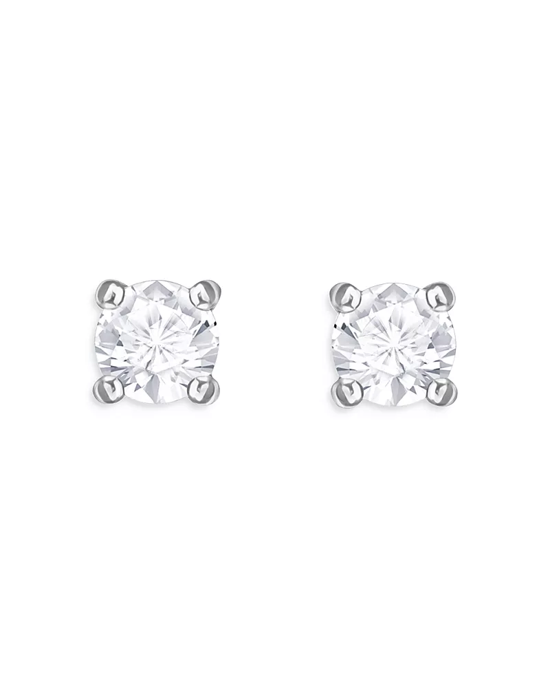 Swarovski Stilla Round Stud Earrings