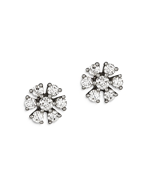 Bloomingdale's Diamond Flower Stud Earrings in 14K White Gold, 0.50 ct. t.w. - 100% Exclusive