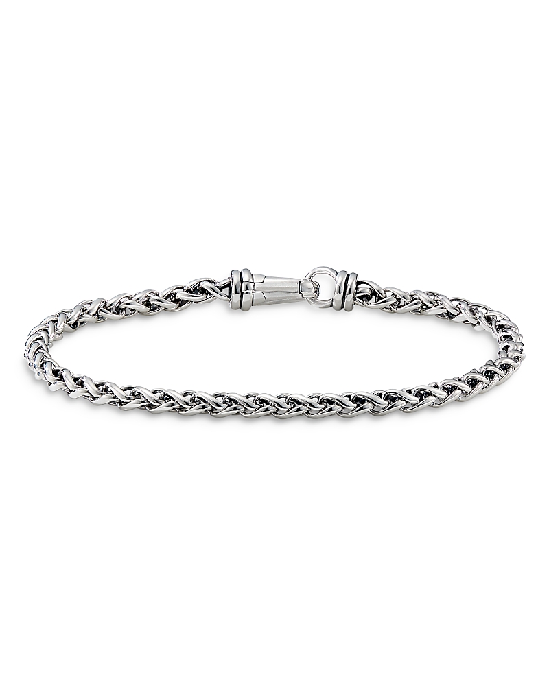 David Yurman Men's Sterling Silver Wheat Chain Bracelet