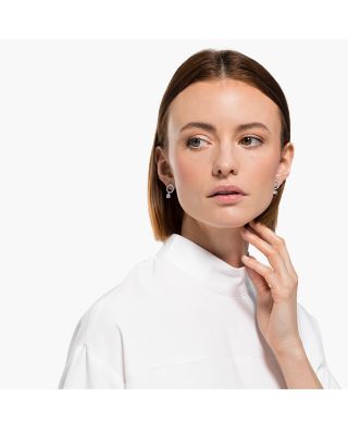 Constella Circle Drop Earrings