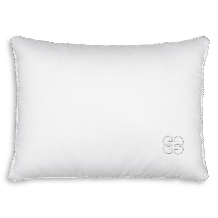 Gingerlily Silk Blend Boudoir Pillow, 12 X 16 In White