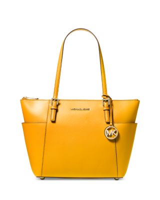 michael kors yellow handbag