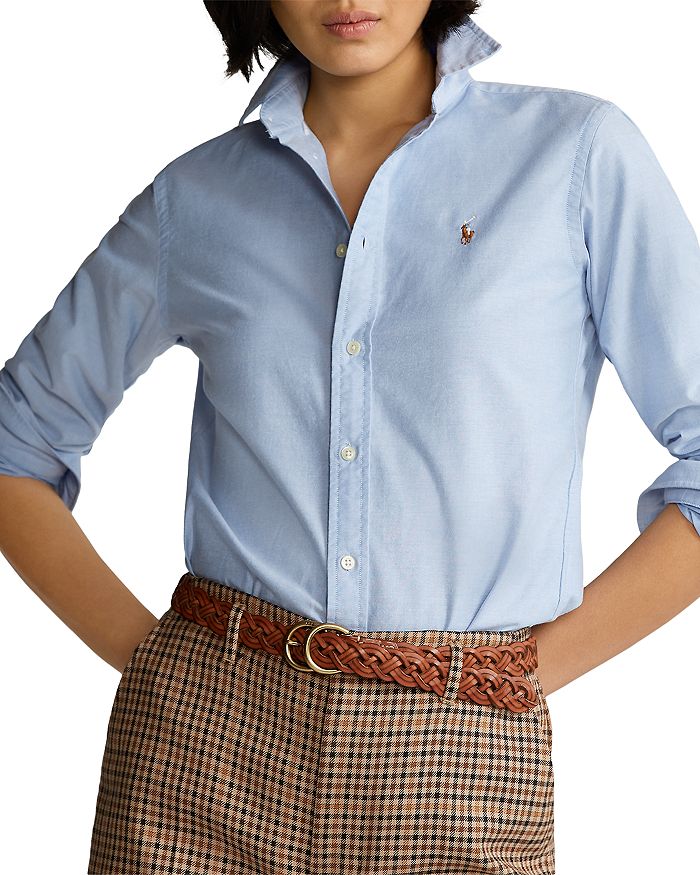Descubrir 111+ imagen polo ralph lauren women’s classic fit oxford button down shirt