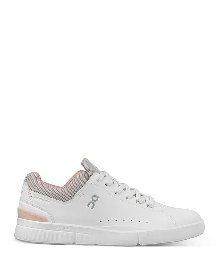 On The Roger Advantage Sneakers In White | Rose