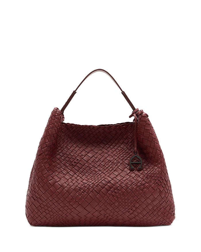 Etienne Aigner Eitenne Aigner Irena Woven Leather Hobo | Bloomingdale's