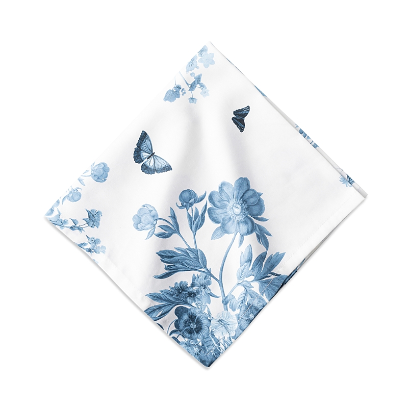 Juliska Field Of Flowers Chambray Floral Napkin In Chambray