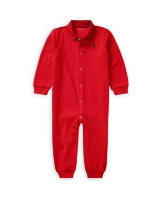 Boys' Interlock Solid Coverall - Baby