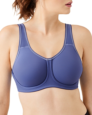 Wacoal Simone Seamless Underwire Sports Bra In Marlin/thistle Down