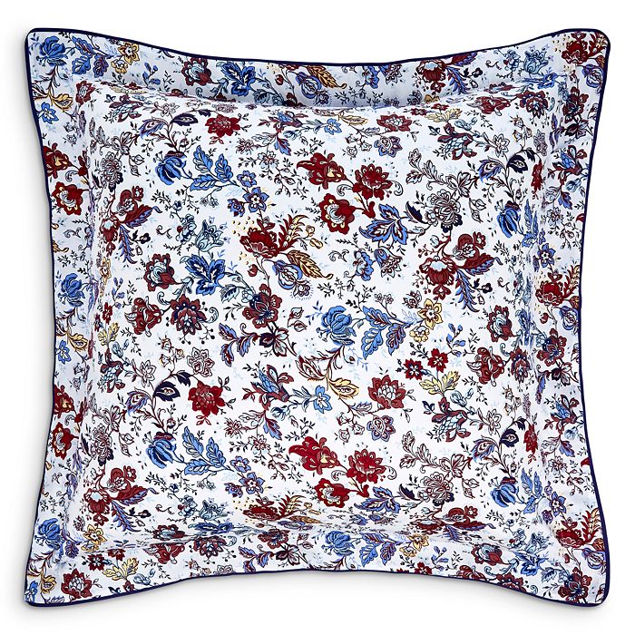 Anne De Solene Fleur De Perse Euro Pillow Sham In Multicolor
