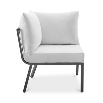  Riverside Outdoor Patio Aluminum Corner Chair