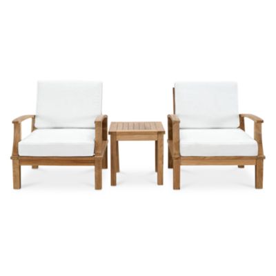 Modway Marina 3 Piece Outdoor Patio Teak Set