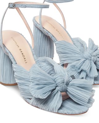 Women's Camellia Bow High Heel Sandals