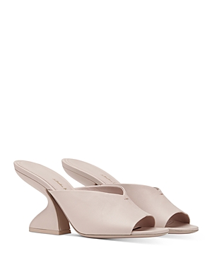 Ferragamo Sansu 85 Calf Leather Sandals In Mangiarott