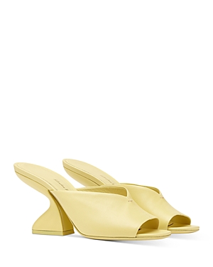 Ferragamo Sansu Leather Sandals In Technicolo