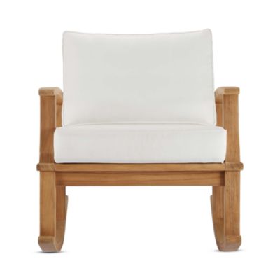Marina Outdoor Patio Teak Rocking Chair