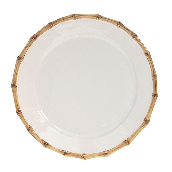 Shop Juliska Classic Bamboo Charger Plate In Natural