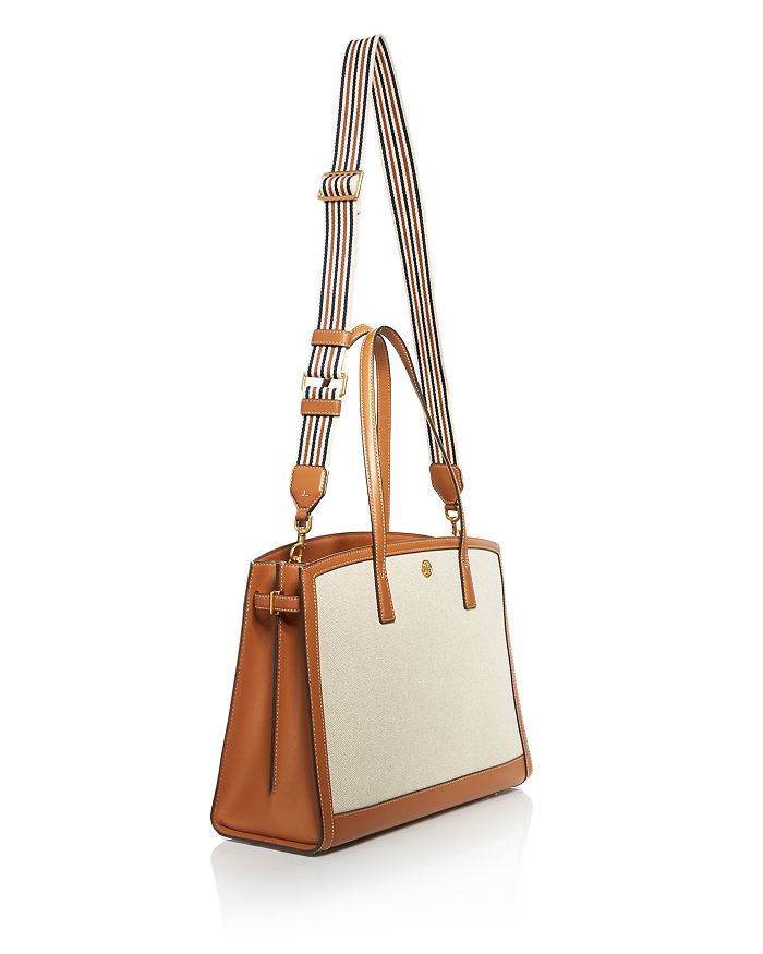 TORY BURCH WALKER LARGE CANVAS SATCHEL