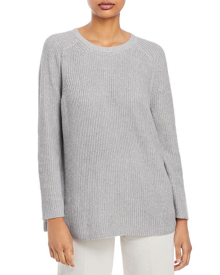 Eileen Fisher Crewneck Flat Saddle Pullover Sweater | Bloomingdale's