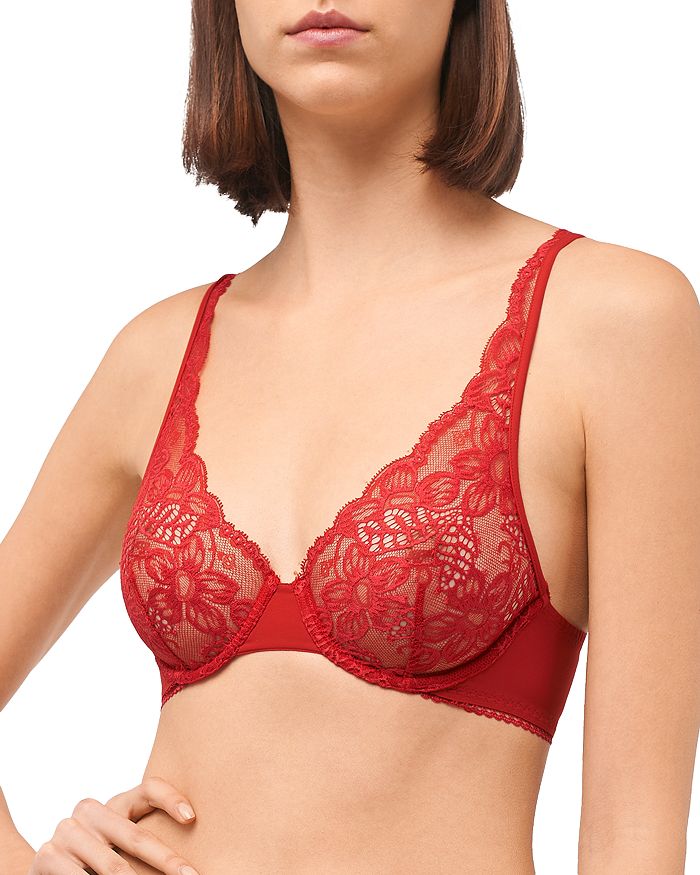 Red Underwire Bras For Women - Bloomingdale's