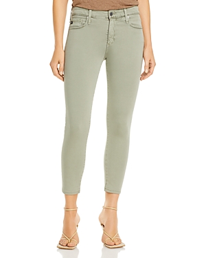 Ag Prima Crop Jeans in Sulfur Natural Agave