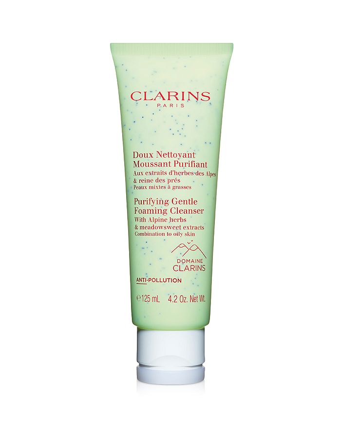 Shop Clarins Purifying Gentle Foaming Cleanser With Salicylic Acid 4.2 Oz. In No Color